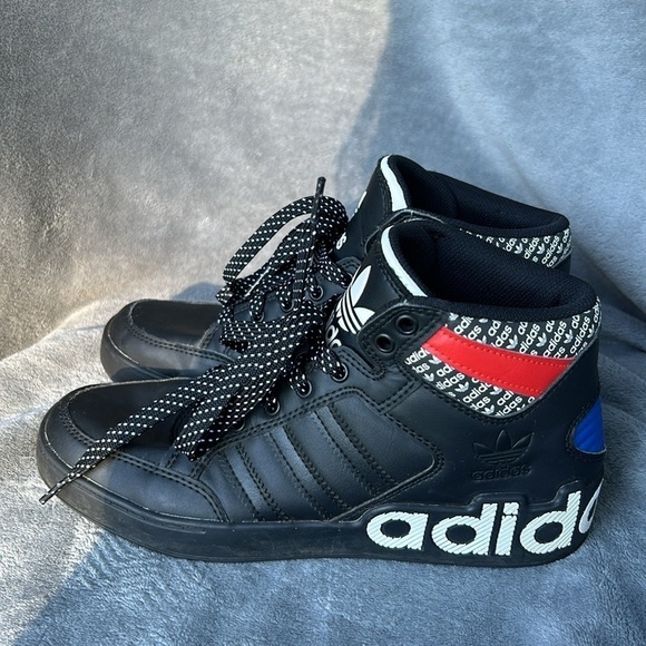 Adidas Hard Court High J Transmission Pack Black Sneakers - Picture 10 of 16